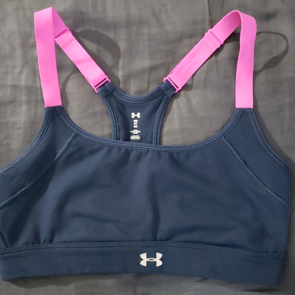 Under Armour sports bra, new never worn